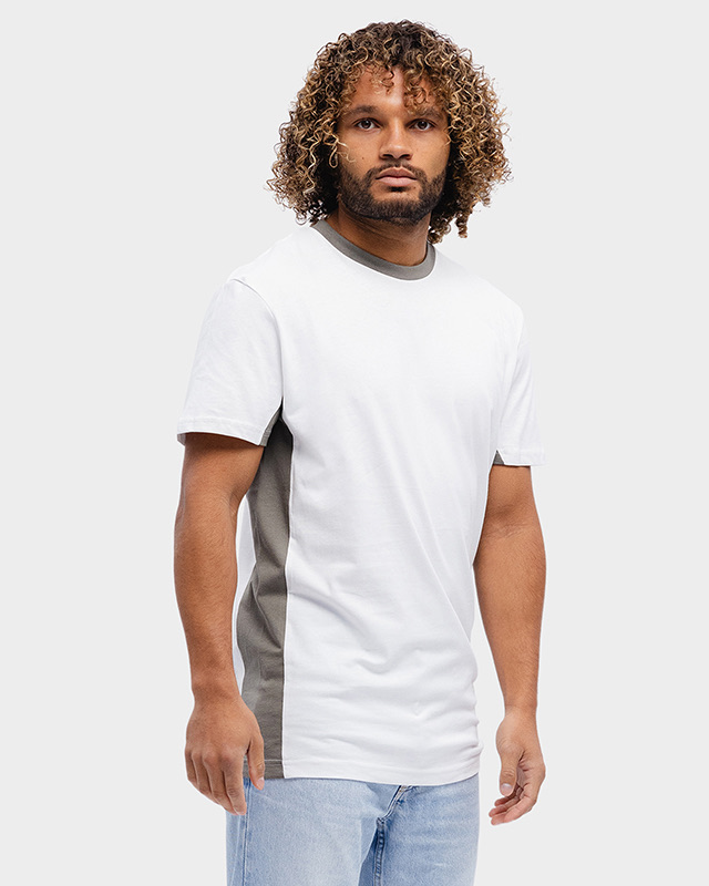 Lemon & Soda Workwear Contrast T-shirt