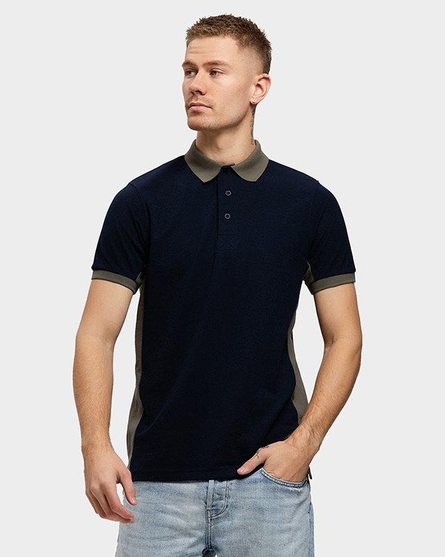 Lemon & Soda Workwear Contrast Polo