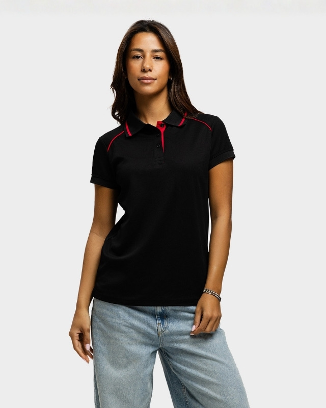 Lemon & Soda Everywear Accent Polo for her