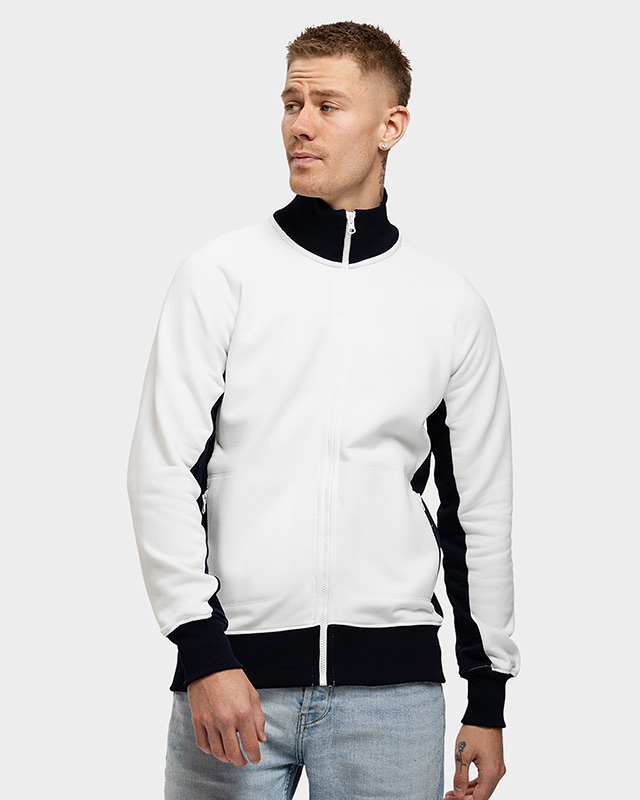 Lemon & Soda Workwear Contrast Cardigan